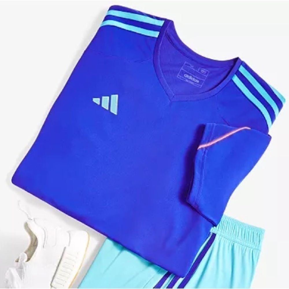 ADIDAS Men's Tiro Crewneck T-Shirt & Training Shorts Separates M - Picture 3 of 10
